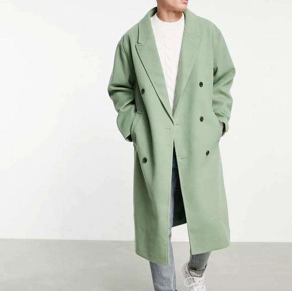ASOS Other - ASOS Design | Oversized longline Wool look overcoat